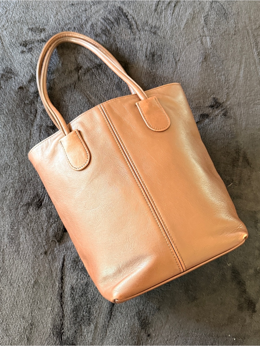 Coach 1996 Vintage Mahogany Lunch Tote Leather Shoulder Bag - Picture 2 of 12